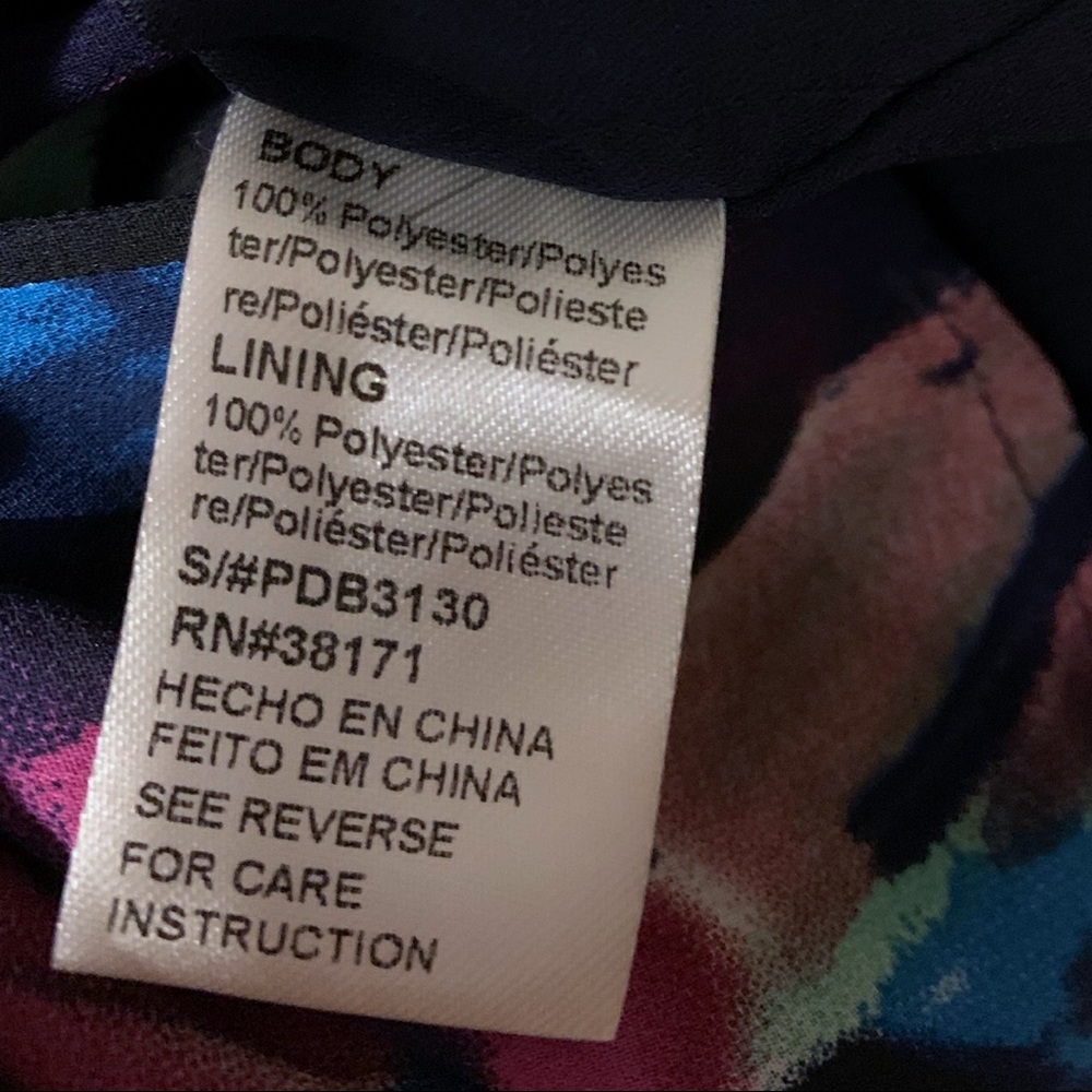 LUCCA COUTURE β’ Purple & Blue Watercolor Long Sleeve Romper - Picture 10 of 11